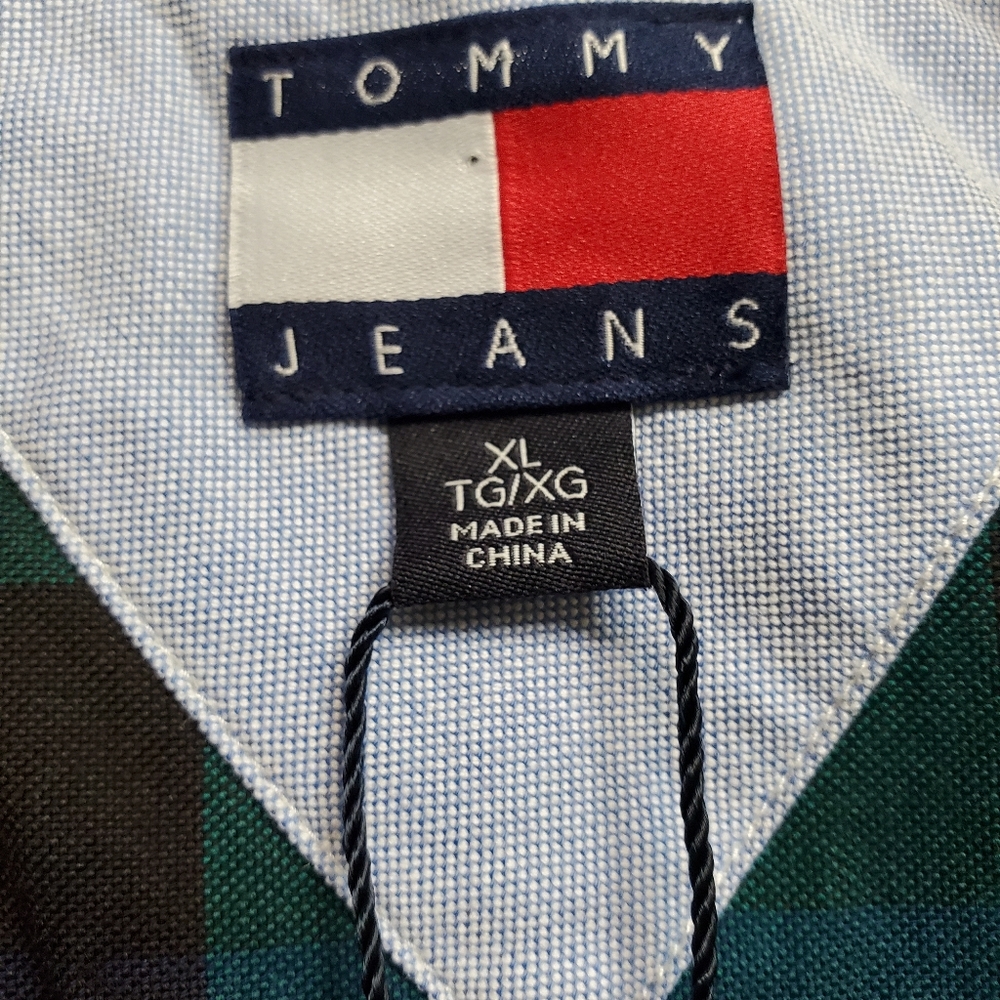 Tommy Jeans Plaid Long Sleeve Shirt - Picture 3 of 5